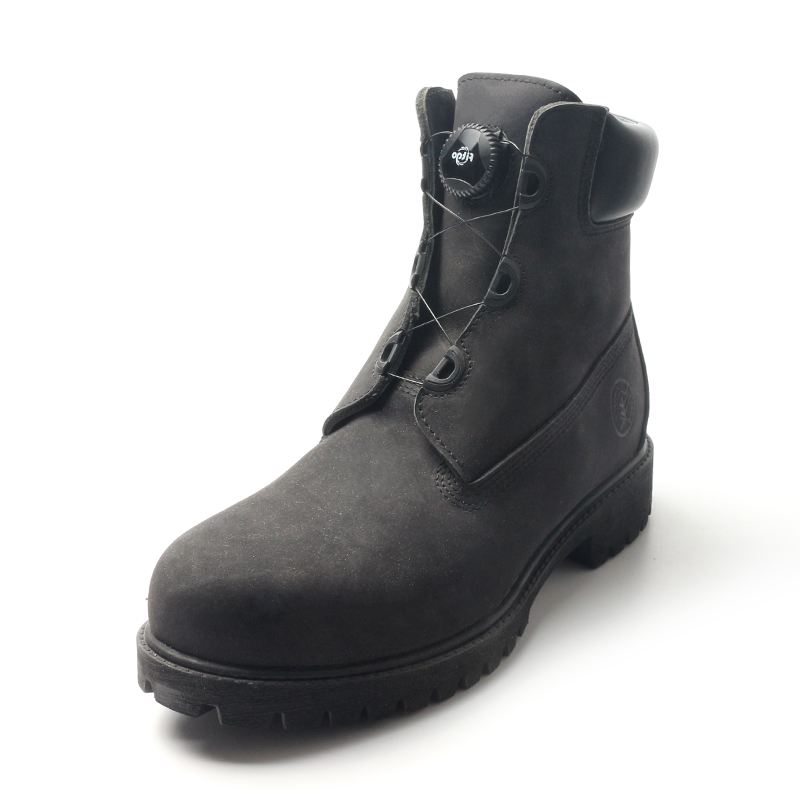 Turn Buckle Design High Top Work Boot/outdoor Booty/